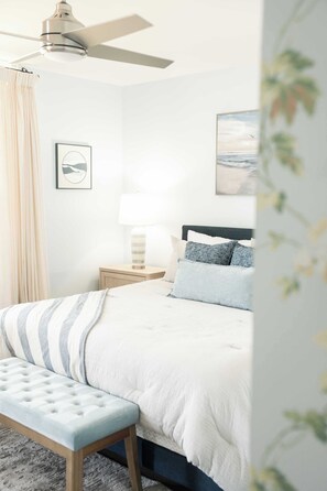 2 chambres, fer et planche à repasser, lit de bébé portatif, Wi-Fi
