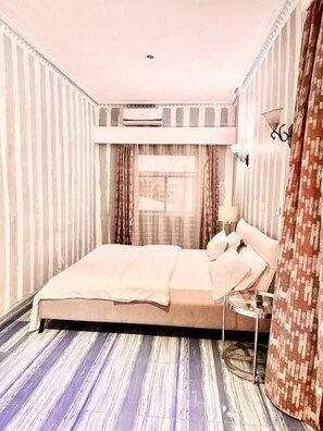 Quarto conforto, vista para a cidade