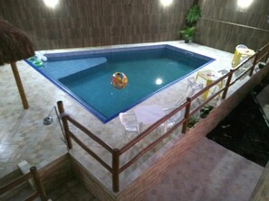 Outdoor pool - Residencial Vila Nova Flat (São Sebastião)