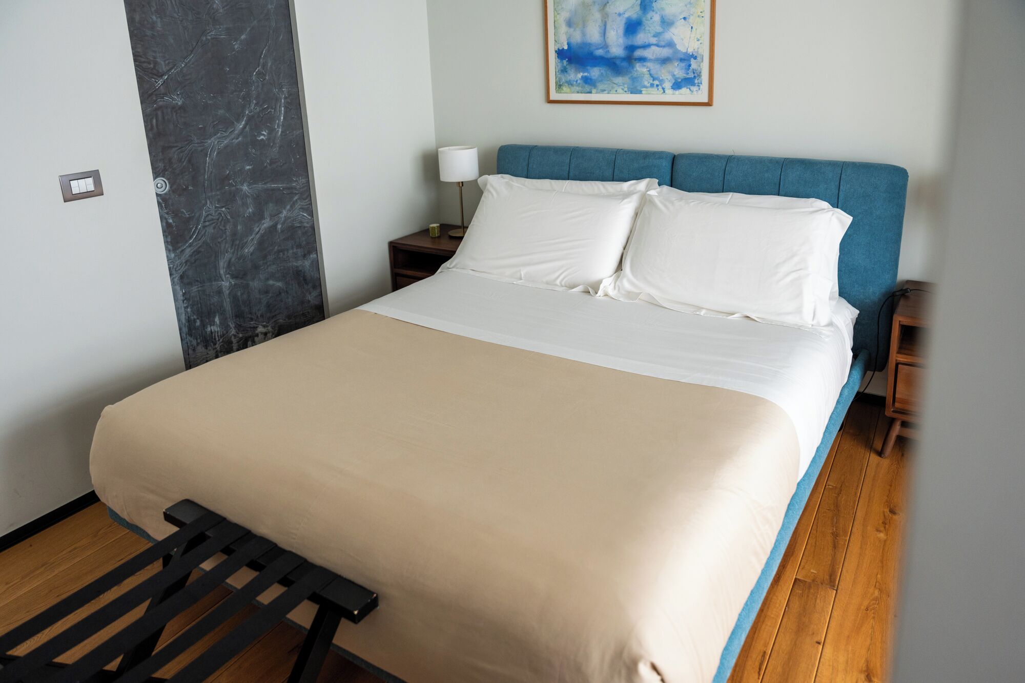 Deluxe-Doppelzimmer, Balkon, Blick auf den Innenhof