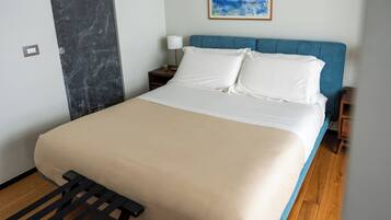 Deluxe-Doppelzimmer, Balkon, Blick auf den Innenhof