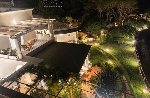 Zimmer 'Villa Le Palette - Ginestre' mit Meerblick, WLAN und Klimaanlage