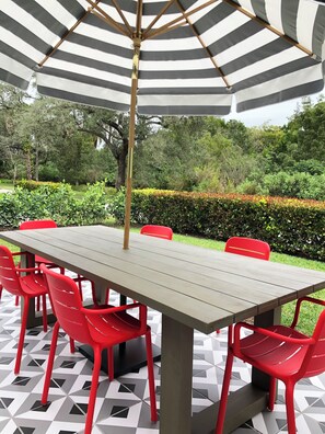 Restaurante al aire libre