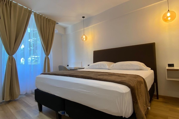 Premium bedding, free WiFi, bed sheets