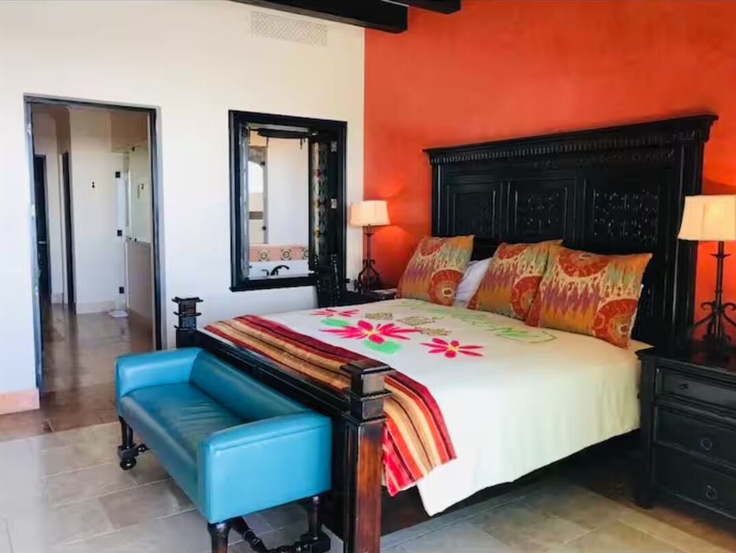 4 dormitorios, tabla de planchar con plancha, wifi y ropa de cama