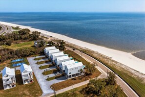 Exterior - New Luxury Beach Home - Heated Pool + Pickleball! (Pass Christian)