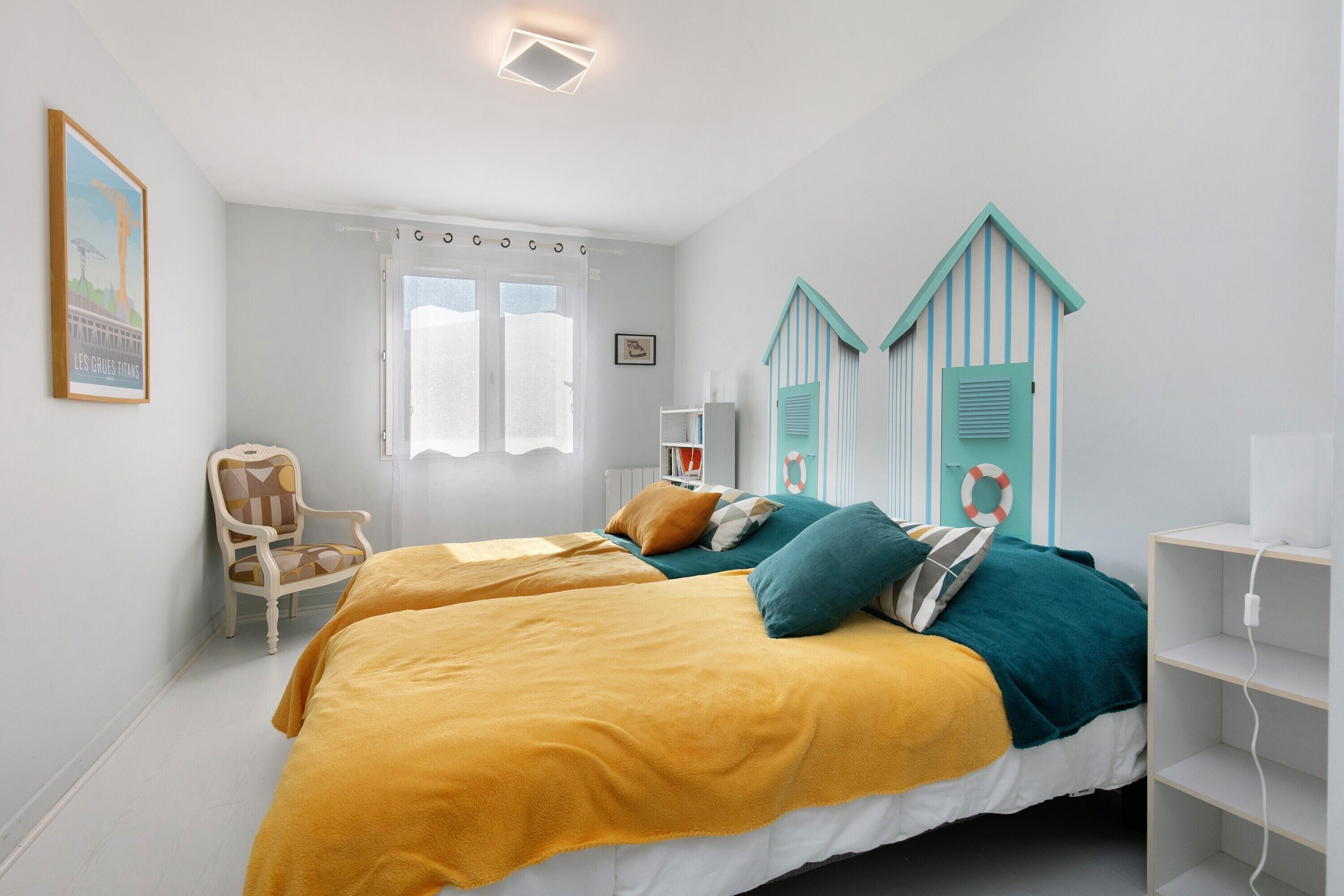 2 chambres, Wi-Fi, draps fournis