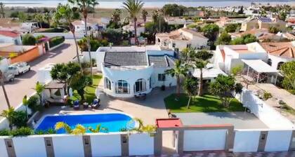 Luxury 5-bedroom villa with pool in adorable El Chaparral perfect for families