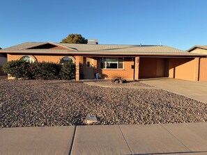 Exterior - Pool + Hot Tub Oasis, Family Retreat, Sleeps 7 (Chandler)
