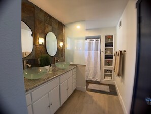 Bathroom - Pool + Hot Tub Oasis, Family Retreat, Sleeps 7 (Chandler)