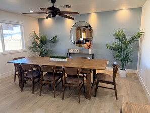 Dining - Pool + Hot Tub Oasis, Family Retreat, Sleeps 7 (Chandler)