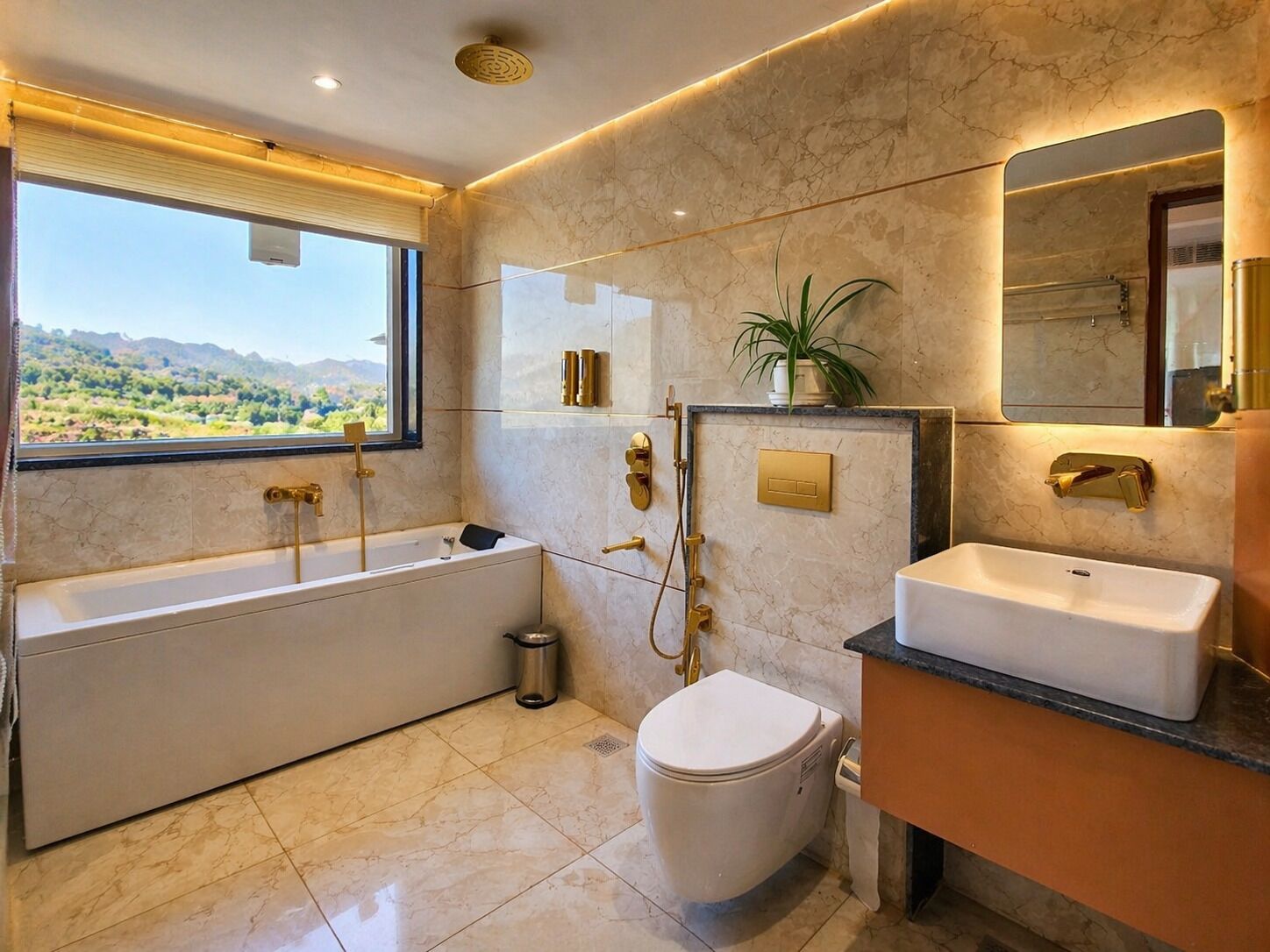 Suite with Mountain View | Bathroom