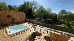 Idromassaggio all'aperto