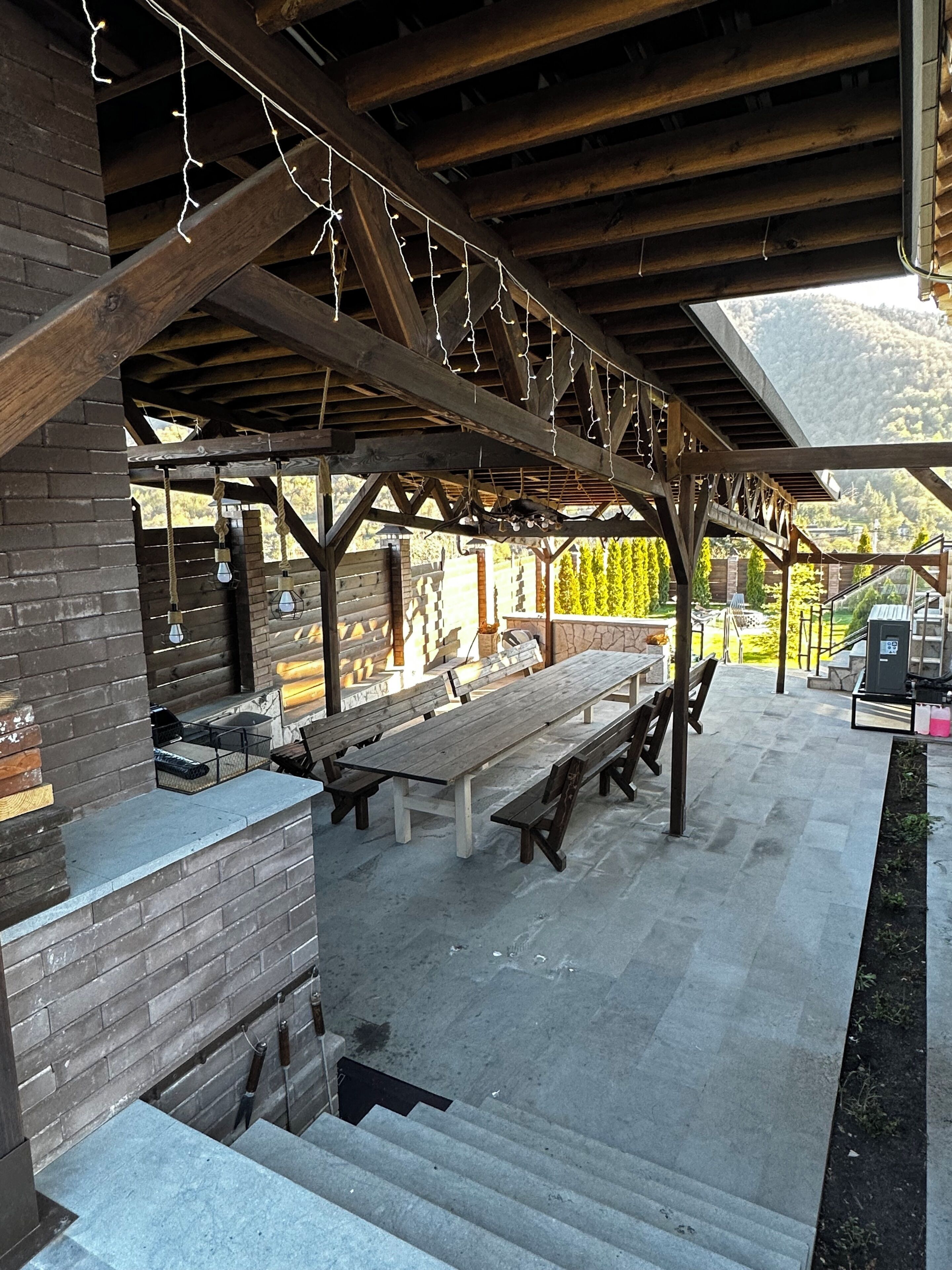 Restauration en plein air