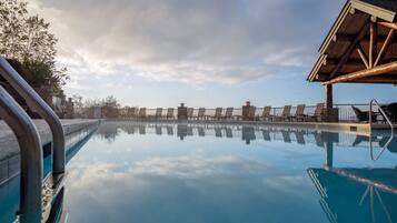 Indoor pool, a heated pool
