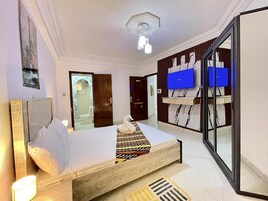 Wifi gratis y ropa de cama