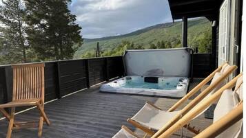 Utendørs boblebad