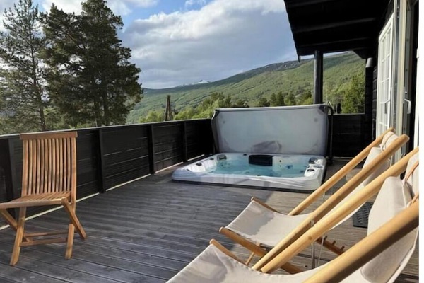 Bain à remous extérieur