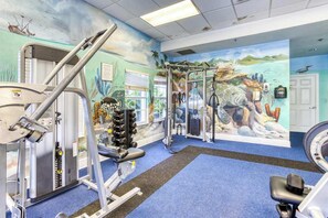 Fitness facility - 3BR resort condo: Hot tub, pools, lake access (Davenport)