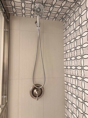 Douche, shampoing