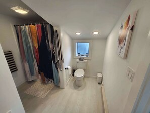 Shower, towels, shampoo - 349 Reber Sunset Studio (Willsboro)