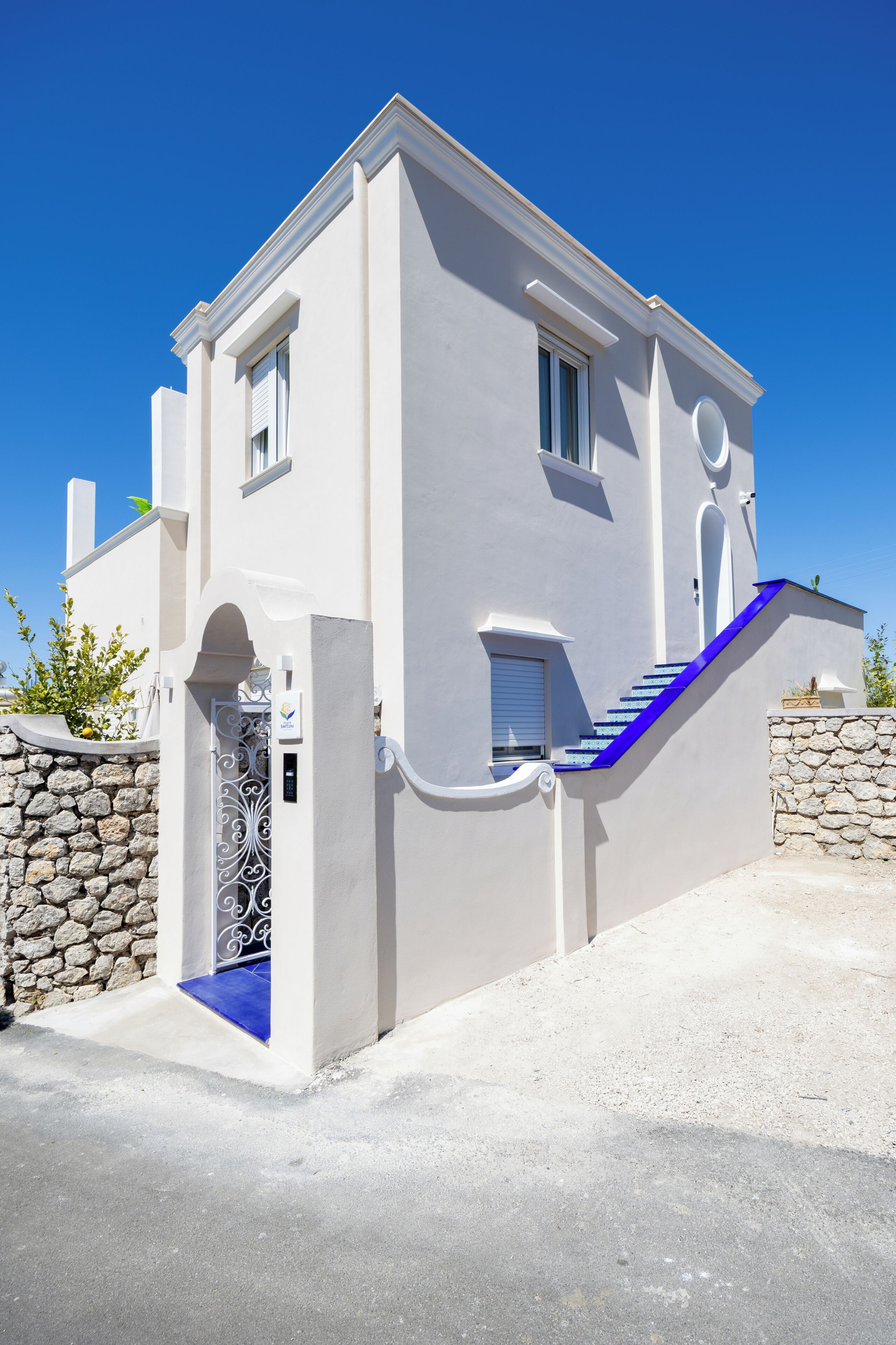 Façade de l’hébergement
