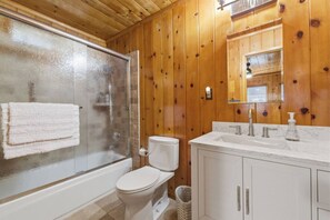 Een douche, een haardroger