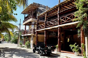 Fassade der Unterkunft