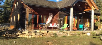 Maison en ossature bois , limitrophe du Parc National des Cévennes . Env. calme