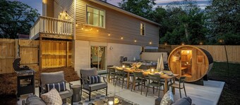 River & Rose Landing-Spa, Sauna, Karaoke Room, Firepit, Sleeps 14