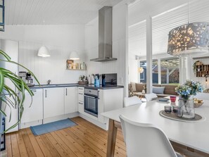 Fridge, microwave, dishwasher, cookware/dishes/utensils - "Avelina" - 700m from the sea by Interhome (Væggerløse)