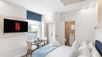 1 Schlafzimmer, Bügeleisen/Bügelbrett, WLAN, Bettwäsche