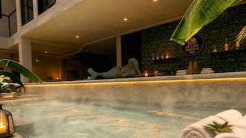 Outdoor pool, open 7:00 AM to 10:30 PM, pool loungers