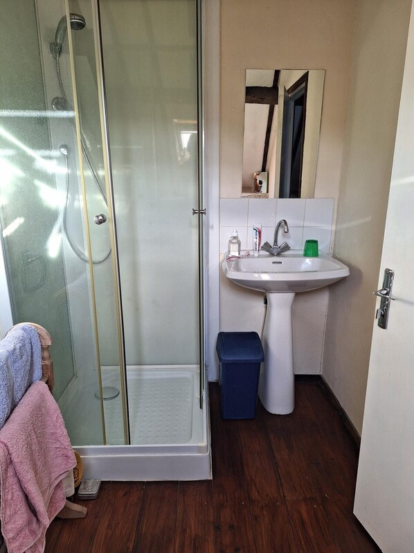 Shower, towels