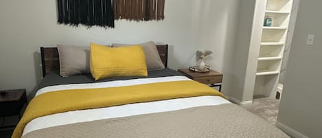 1 bedroom, WiFi, bed sheets