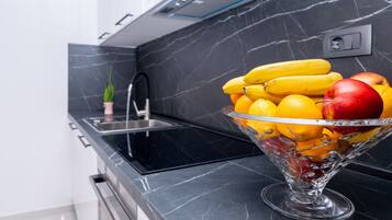 House (Holiday Home Rosalia) | Private kitchen | Fridge