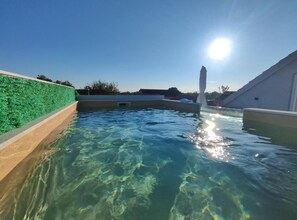 Apartment (Two Bedroom Apartment with rooftop sw) | Pool - Apartment Penthouse Ivan (Drnis)