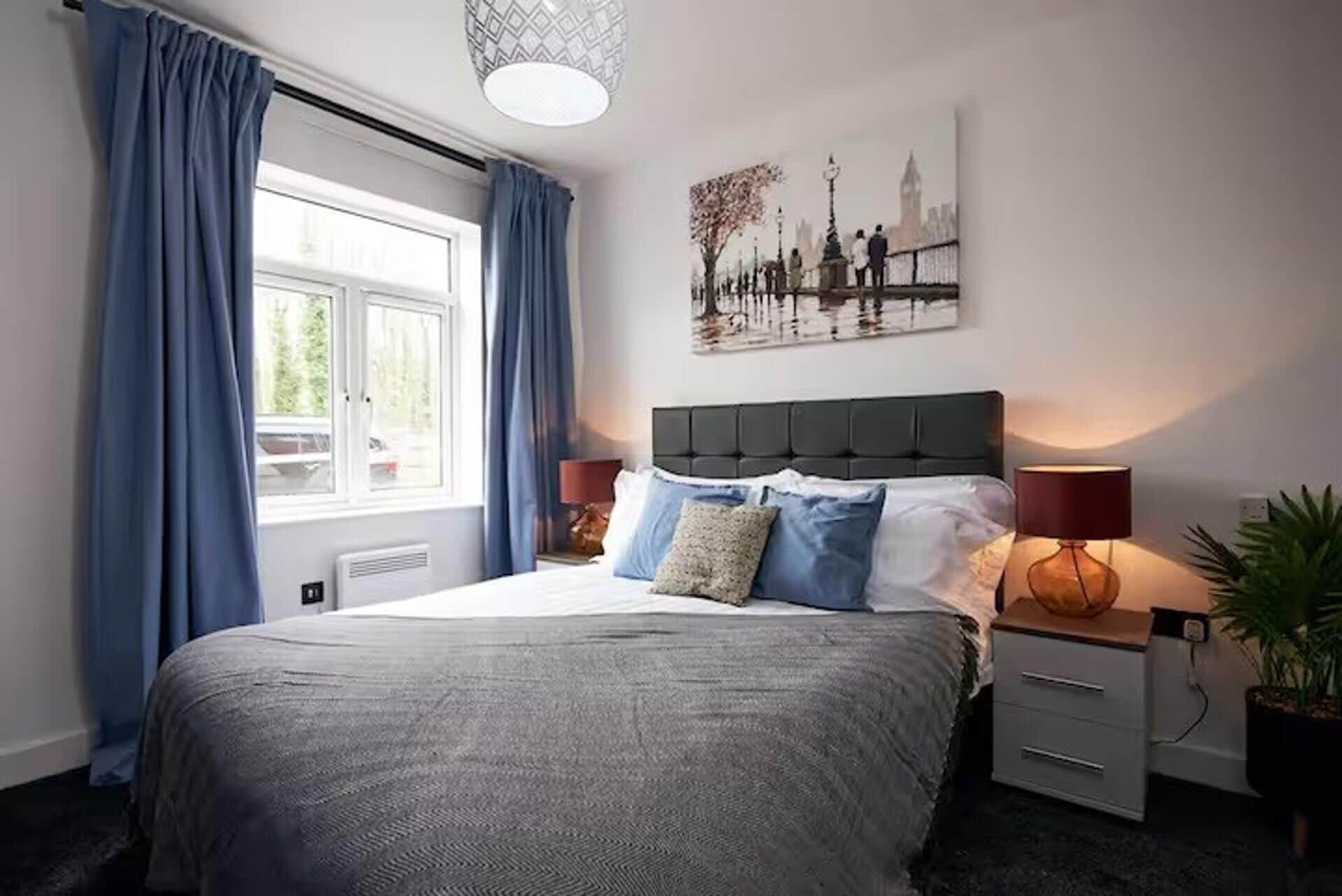 2 bedrooms, iron/ironing board, free WiFi, bed sheets