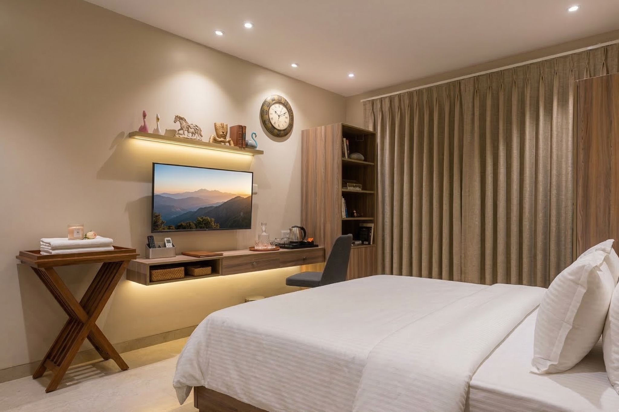 Deluxe-Doppelzimmer, Gartenblick