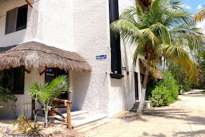 Fachada de la propiedad