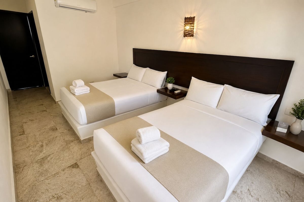 Habitación Deluxe doble | Wifi gratis y ropa de cama