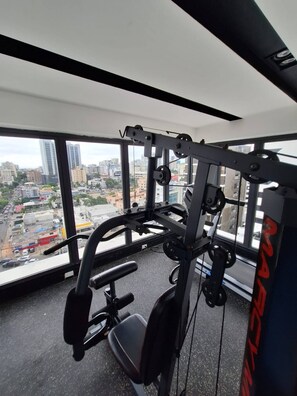 Apartment, 2 Bedrooms, Balcony | Fitness studio - Heart of Down Town Sdq2dr Modern Apartment (Santo Domingo)