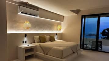 Loft Deluxe, balcón, vista a la bahía