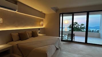 Loft Deluxe, balcón, vista a la bahía