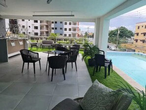 Apartment, 3 Bedrooms, Balcony | Pool - Downtown Three Bedroom SDQ Apartment (Santo Domingo)
