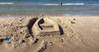 Ruhige Ferienwohnung Lachmöwe im Ostseebad Dranske auf Rügen