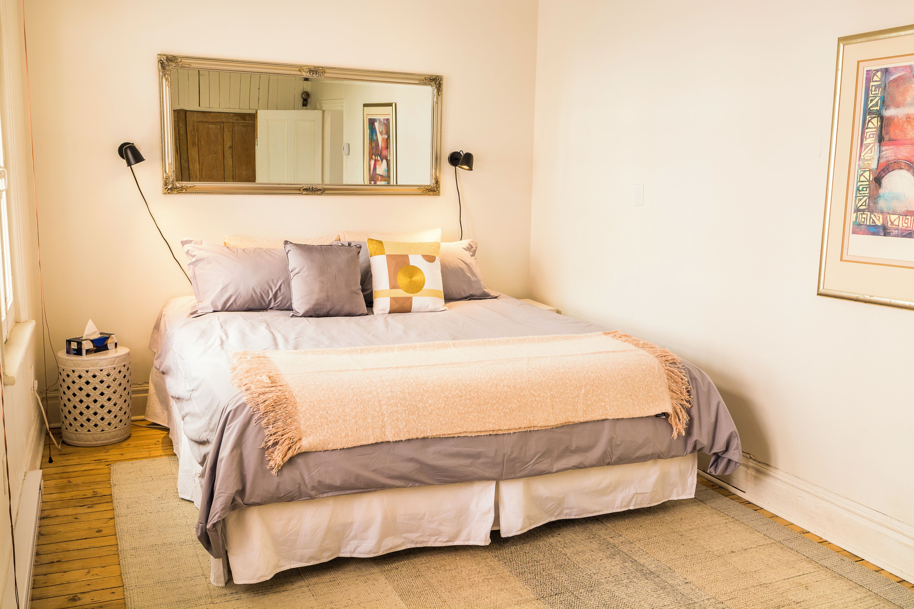 2 bedrooms, iron/ironing board, WiFi (free), bed sheets