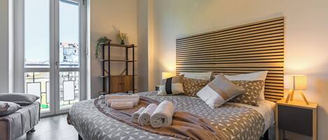 2 Schlafzimmer, Bügeleisen/Bügelbrett, kostenloses WLAN, Bettwäsche
