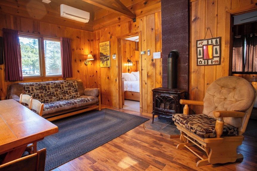 First On The Water: The Bobcat Cabin - Bear Head Lake State Park, Ely