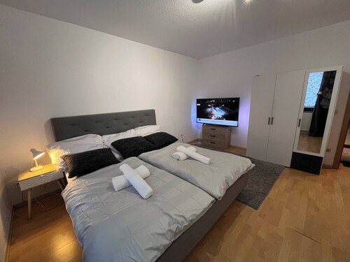 Cool Apartment- Lounge- Bedroom & Bathroom